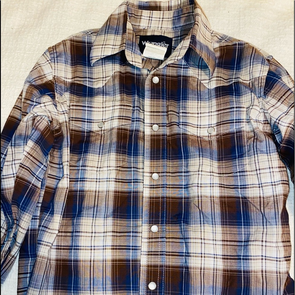Boy’s Wrangler Pearl Snap